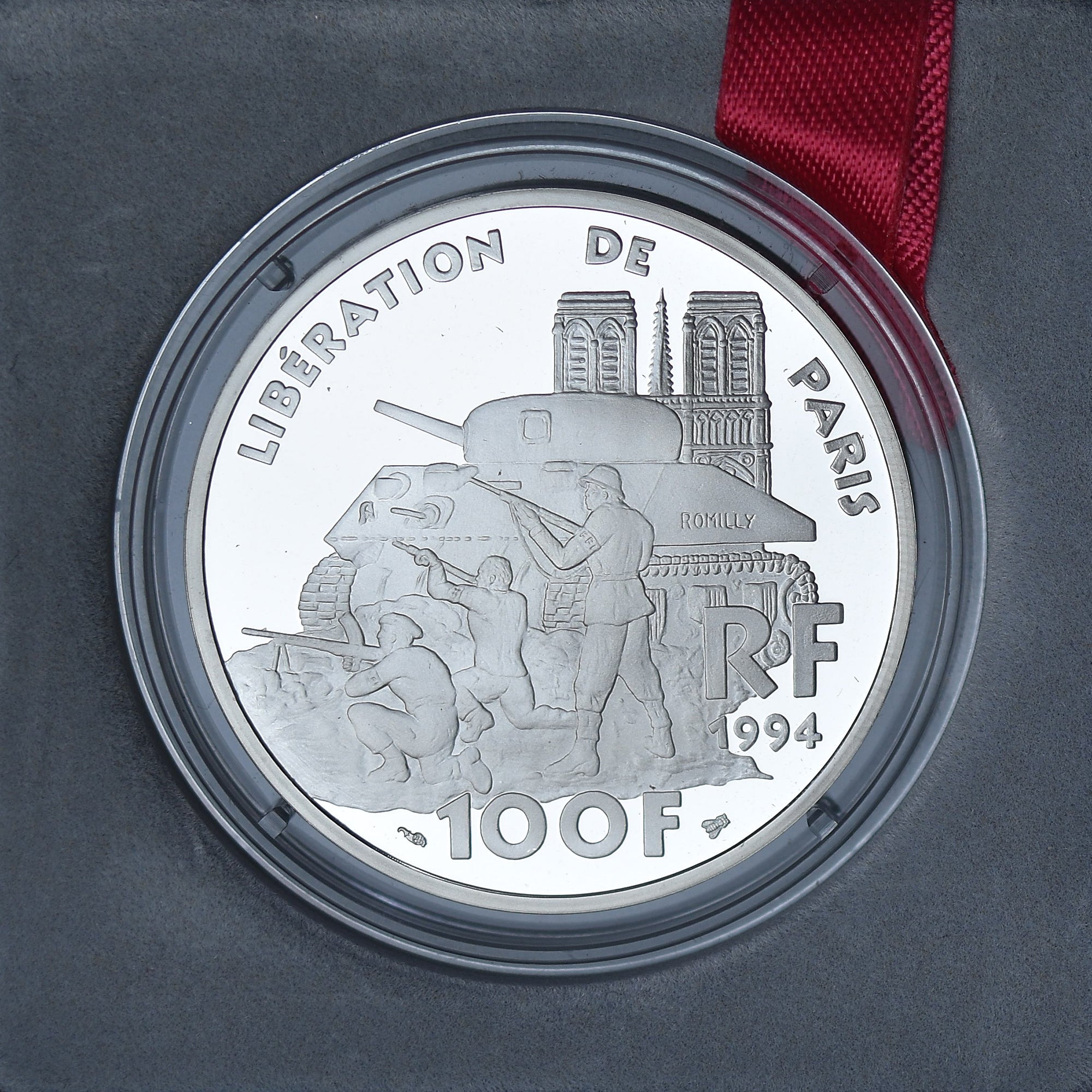 Moneda, Francia, Libération - Libération de Paris, 100 Francs, 1994, Monnaie