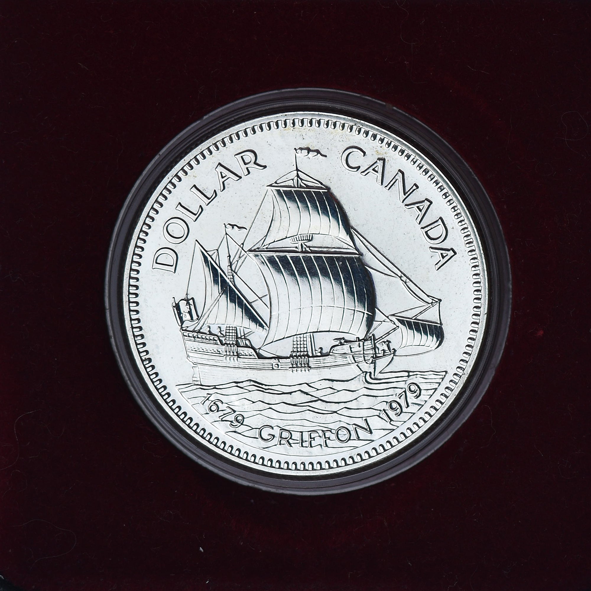 Moneta, Canada, Elizabeth II, Dollar, 1979, Royal Canadian Mint, FDC, Argento