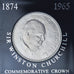 Coin, Great Britain, Elizabeth II, Crown, 1965, Commemorative, MS(65-70)