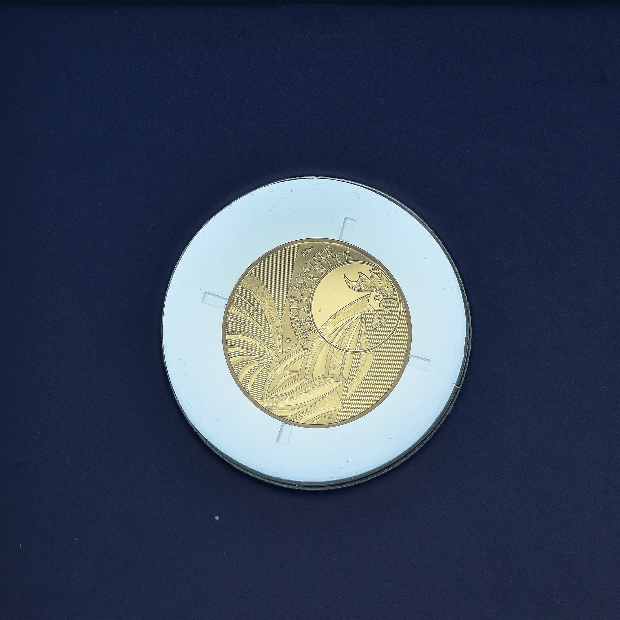 France, 250 Euro, Coq, 2015, Monnaie de Paris, FDC, Or, Gadoury:EU659