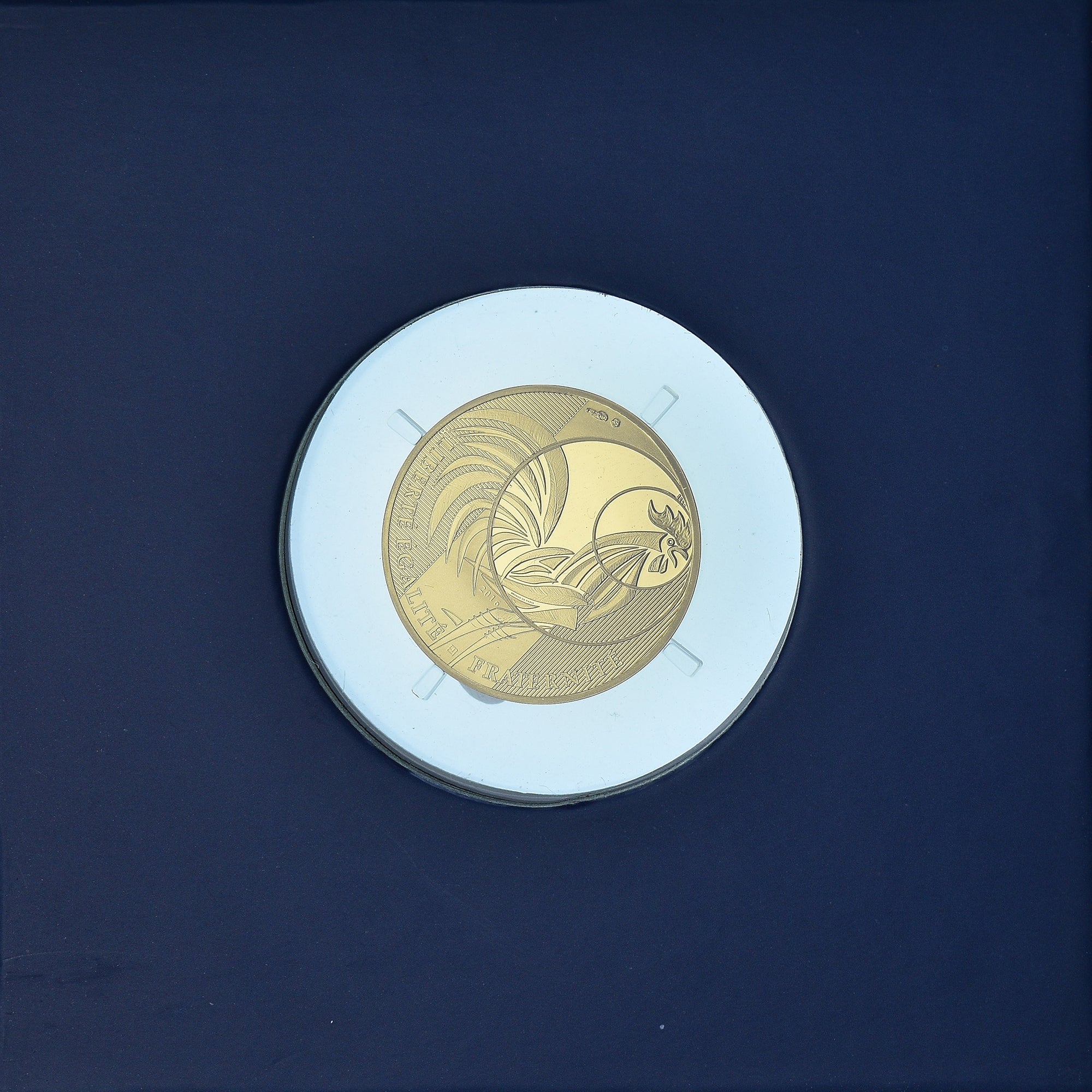 France, 250 Euro, Coq, 2016, Monnaie de Paris, MS(65-70), Gold