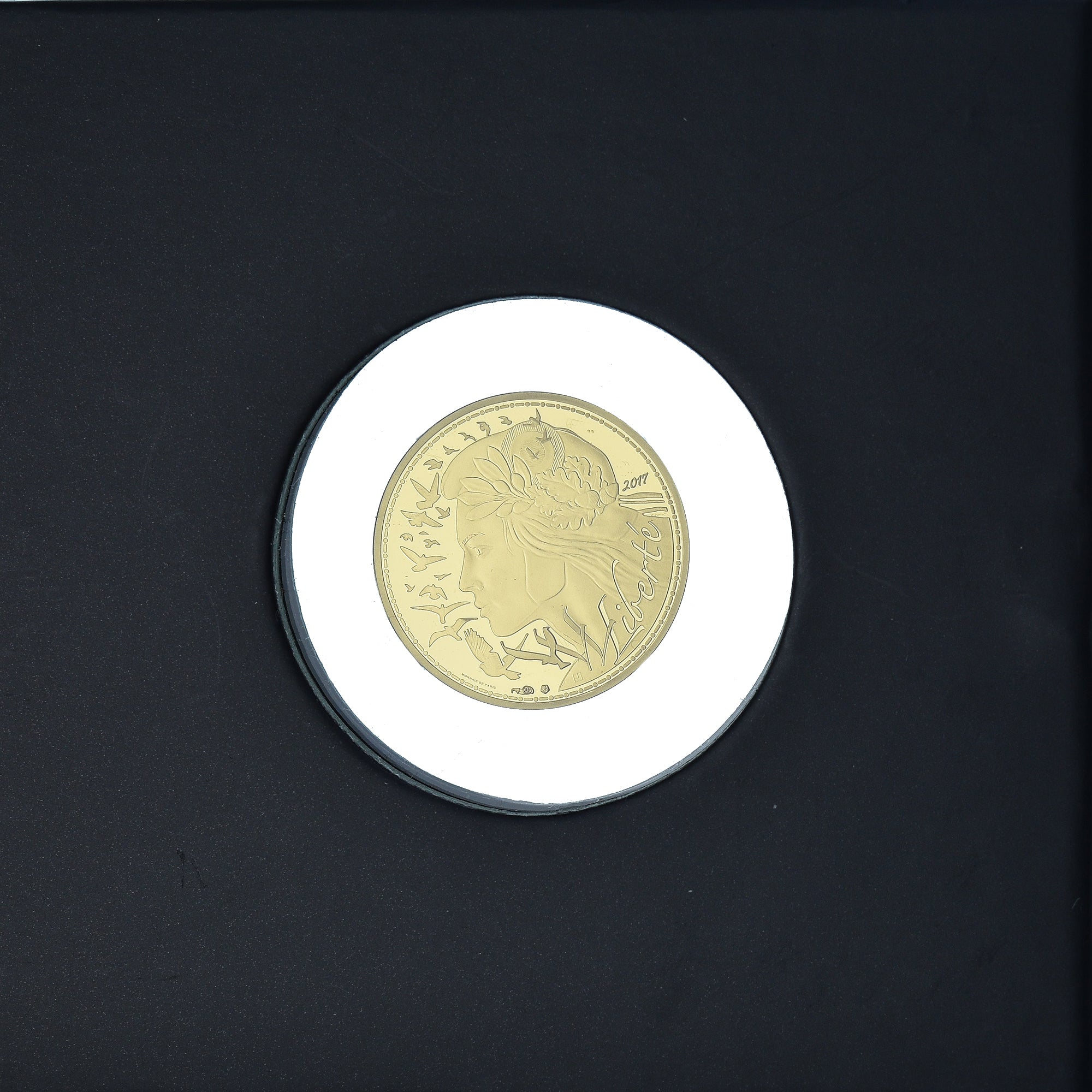 France, 250 Euro, Marianne, Liberté, 2017, Monnaie de Paris, BU, MS(65-70)