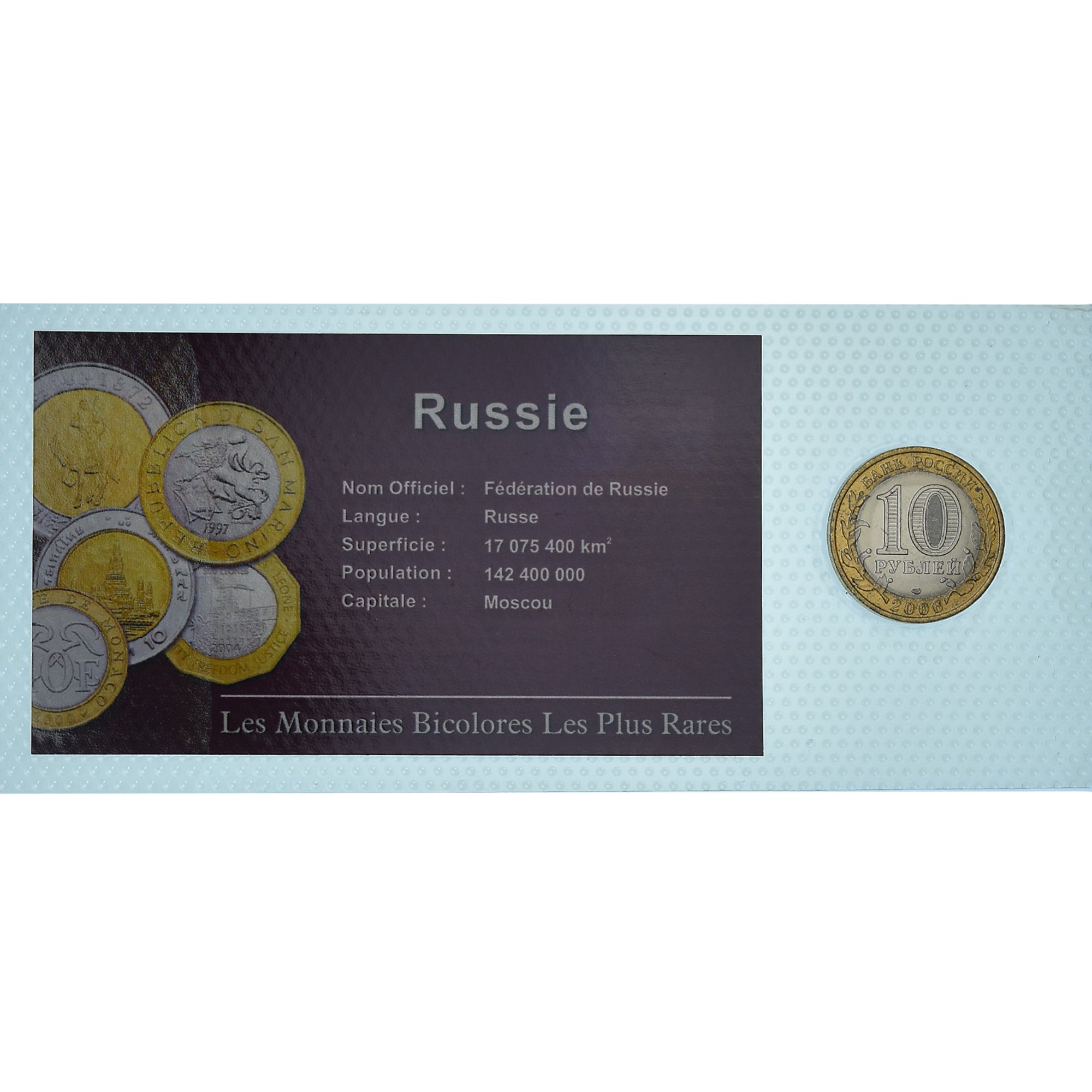 Coin, Russia, 10 Roubles, 2006, MS(65-70), Bi-Metallic