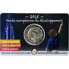 Belgien, 2 Euro, Année européenne du développement, 2015, Royal Belgium Mint