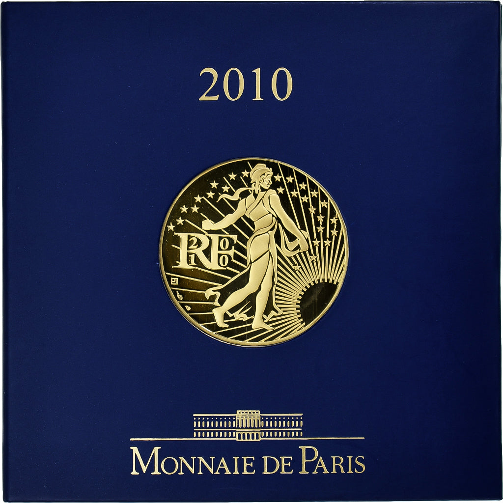 France, 500 Euro, Semeuse, 2010, Monnaie de Paris, MS(65-70), Gold