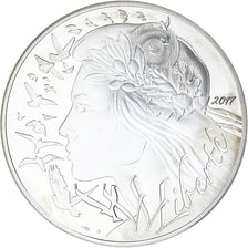 France, 100 Euro, Marianne, Liberté, 2017, Monnaie de Paris, MS(64), Silver