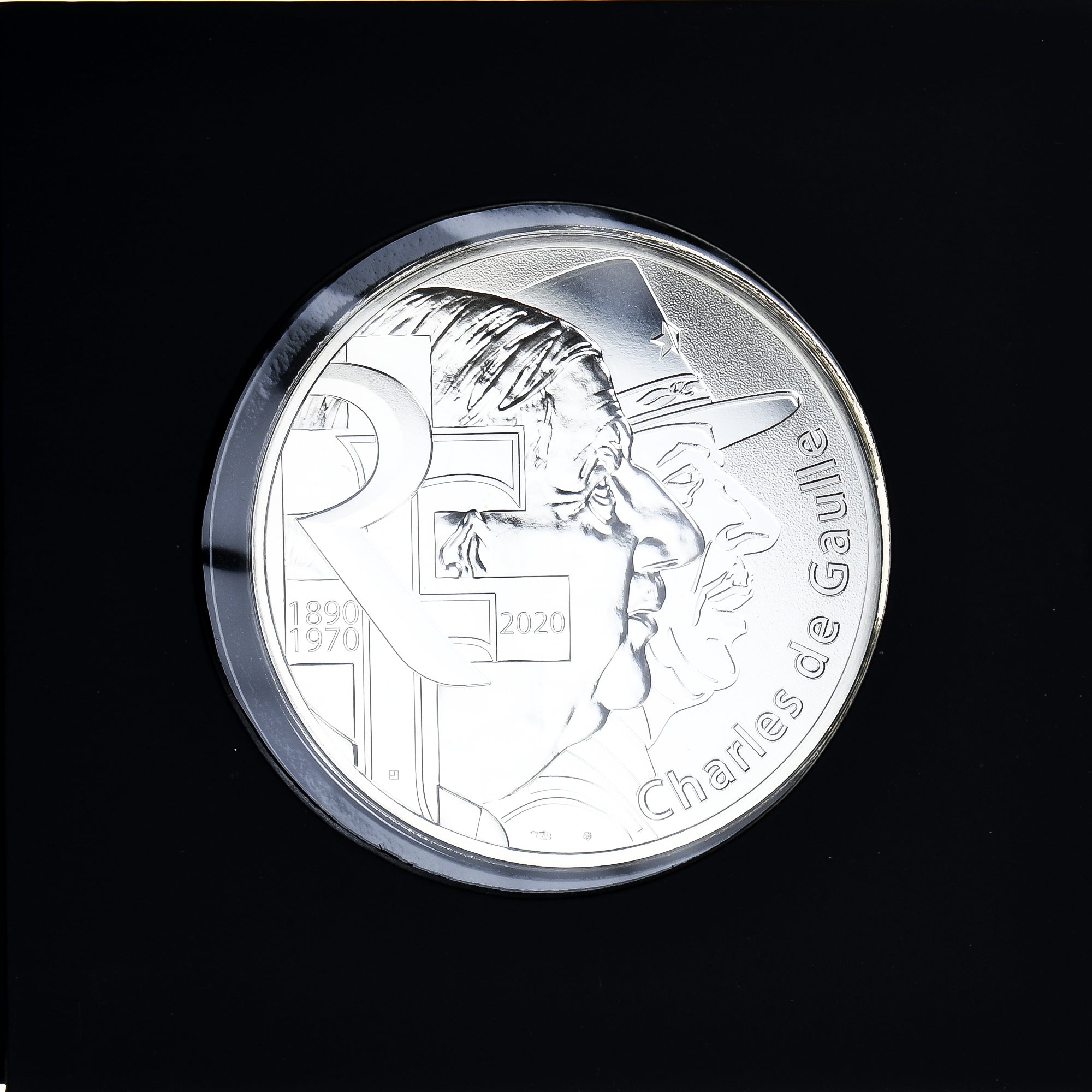 France, 100 Euro, Charles De Gaulle, 2020, Monnaie de Paris, FDC, Argent