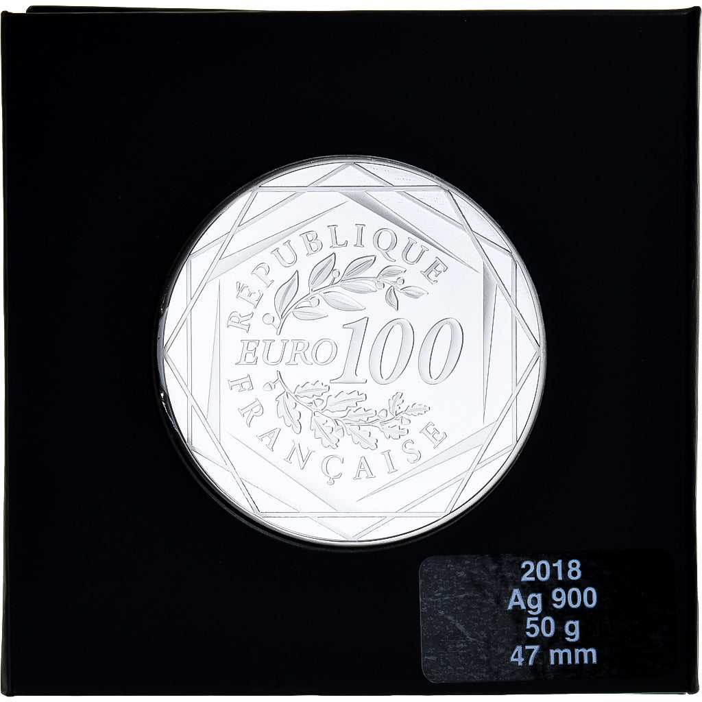 France, 100 Euro, Marianne, Egalité, 2018, Monnaie de Paris, FDC, Argent