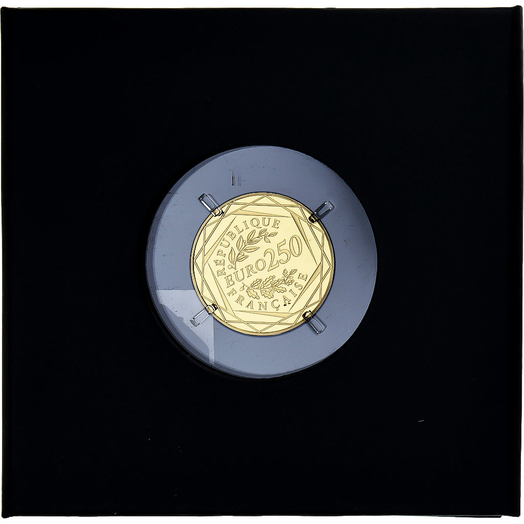 Frankreich, 250 Euro, Marianne, Egalité, 2018, Monnaie de Paris, STGL, Gold