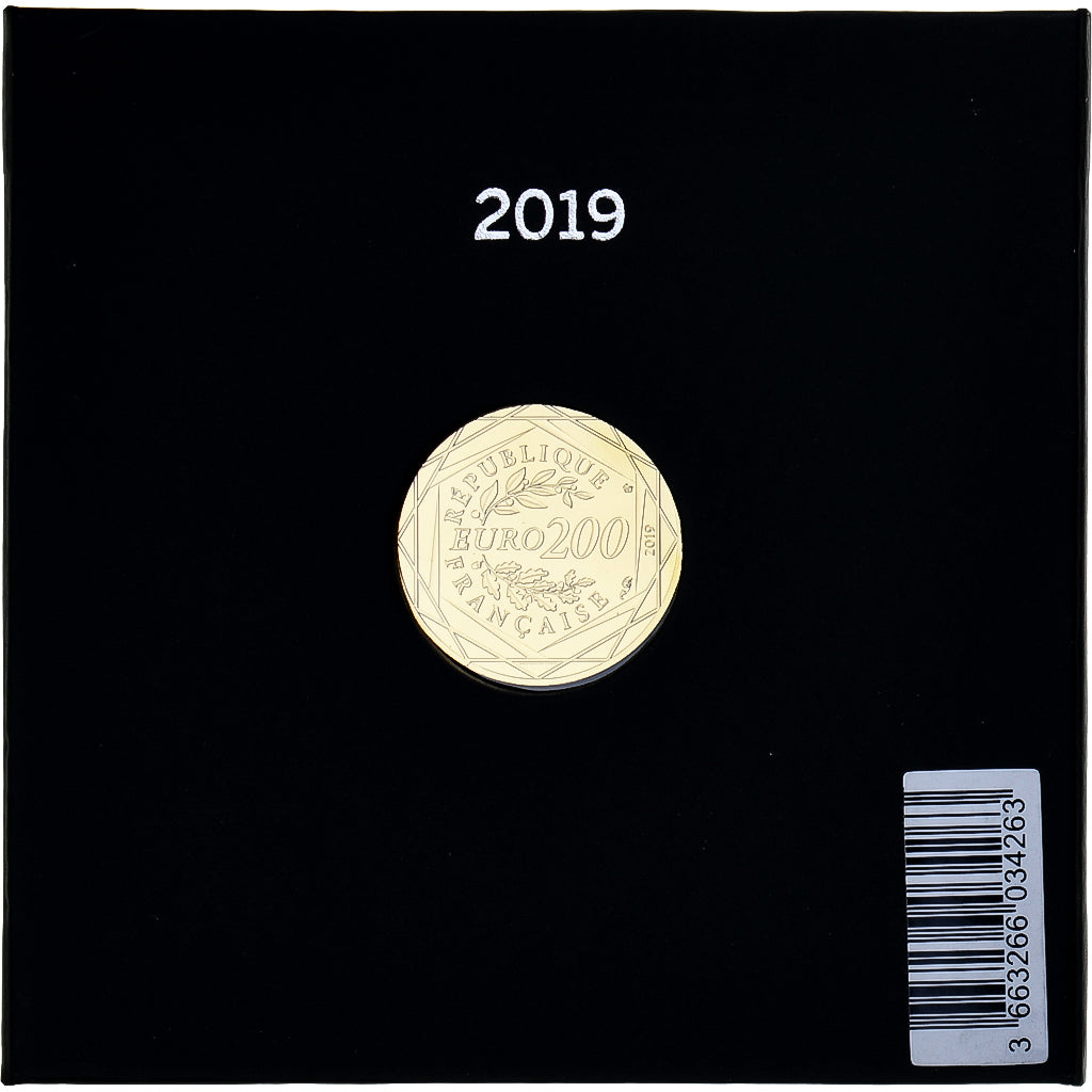 France, 200 Euro, Pièces d'Histoire, 2019, Monnaie de Paris, FDC, FDC, Or