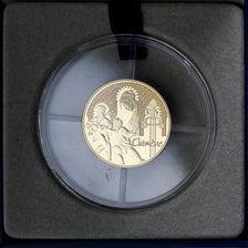 France, 50 Euro, Chimène, 2015, Monnaie de Paris, Proof / BE, MS(65-70), Gold
