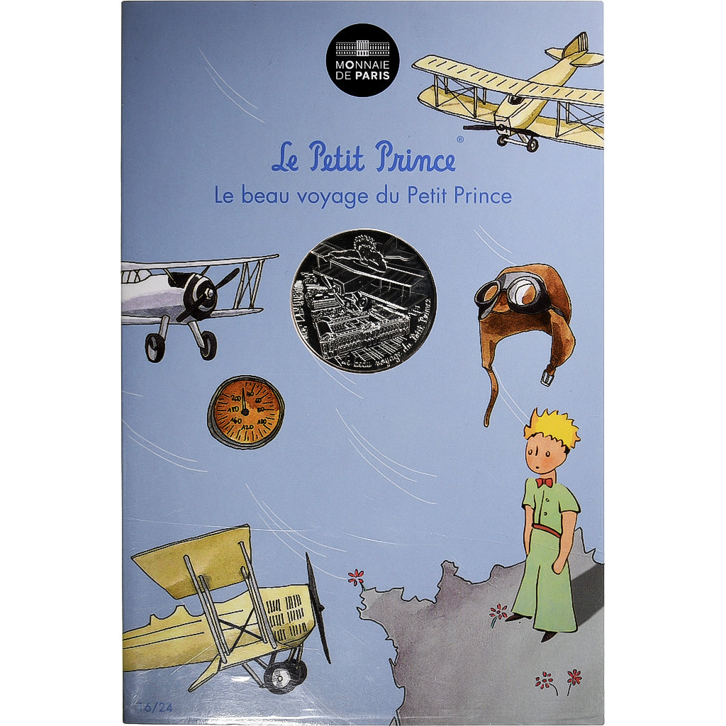 Francia, 10 Euro, Le Petit Prince - En avion au-dessus de Toulouse, 2016