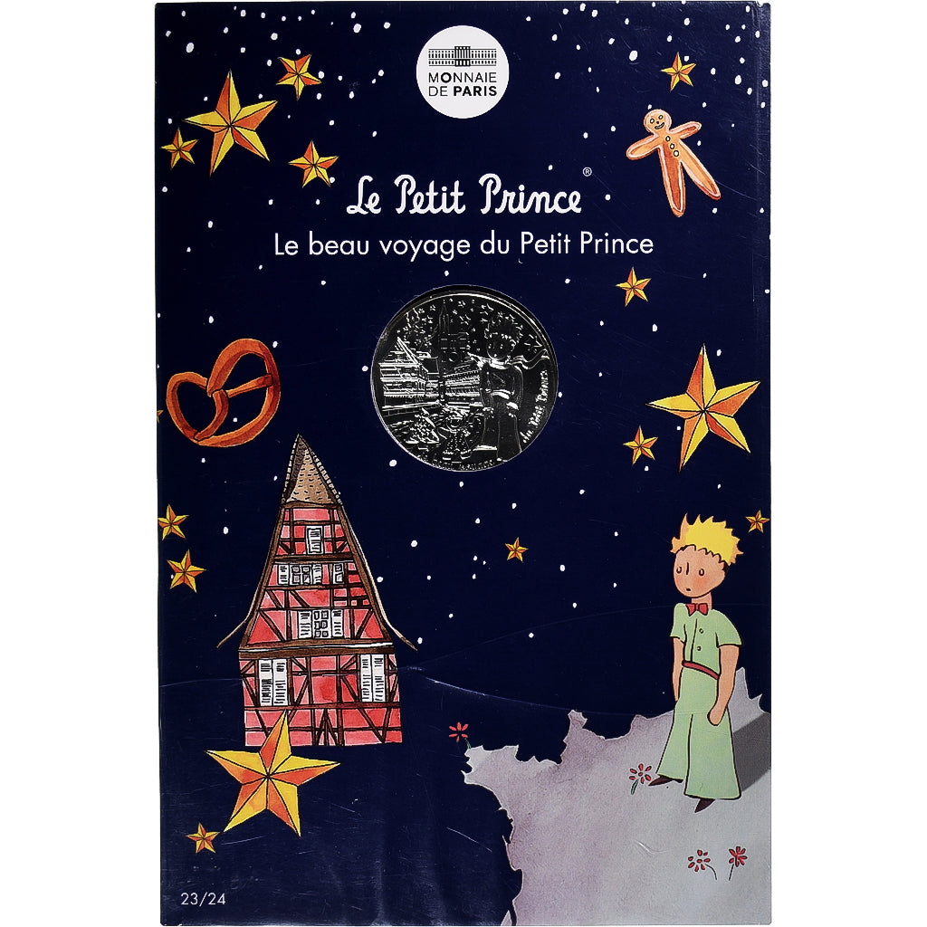 Frankreich, 10 Euro, Le Petit Prince (marché de Noël de Strasbourg), 2016
