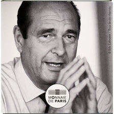 France, 20 Euro, Jacques Chirac, 2020, Monnaie de Paris, Proof / BE, FDC, Argent