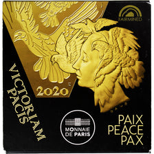 France, 10 Euro, La Paix - Eugène Daub, 2020, Monnaie de Paris, Proof / BE