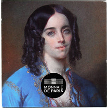 France, 10 Euro, George Sand, 2018, Monnaie de Paris, Proof / BE, MS(65-70)