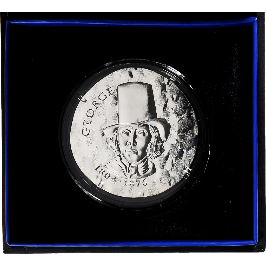 France, 10 Euro, George Sand, 2018, Monnaie de Paris, Proof / BE, MS(65-70)