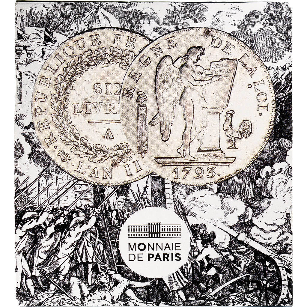 France, 10 Euro, semeuse, écu de VI livres, 2018, Monnaie de Paris, Proof / BE