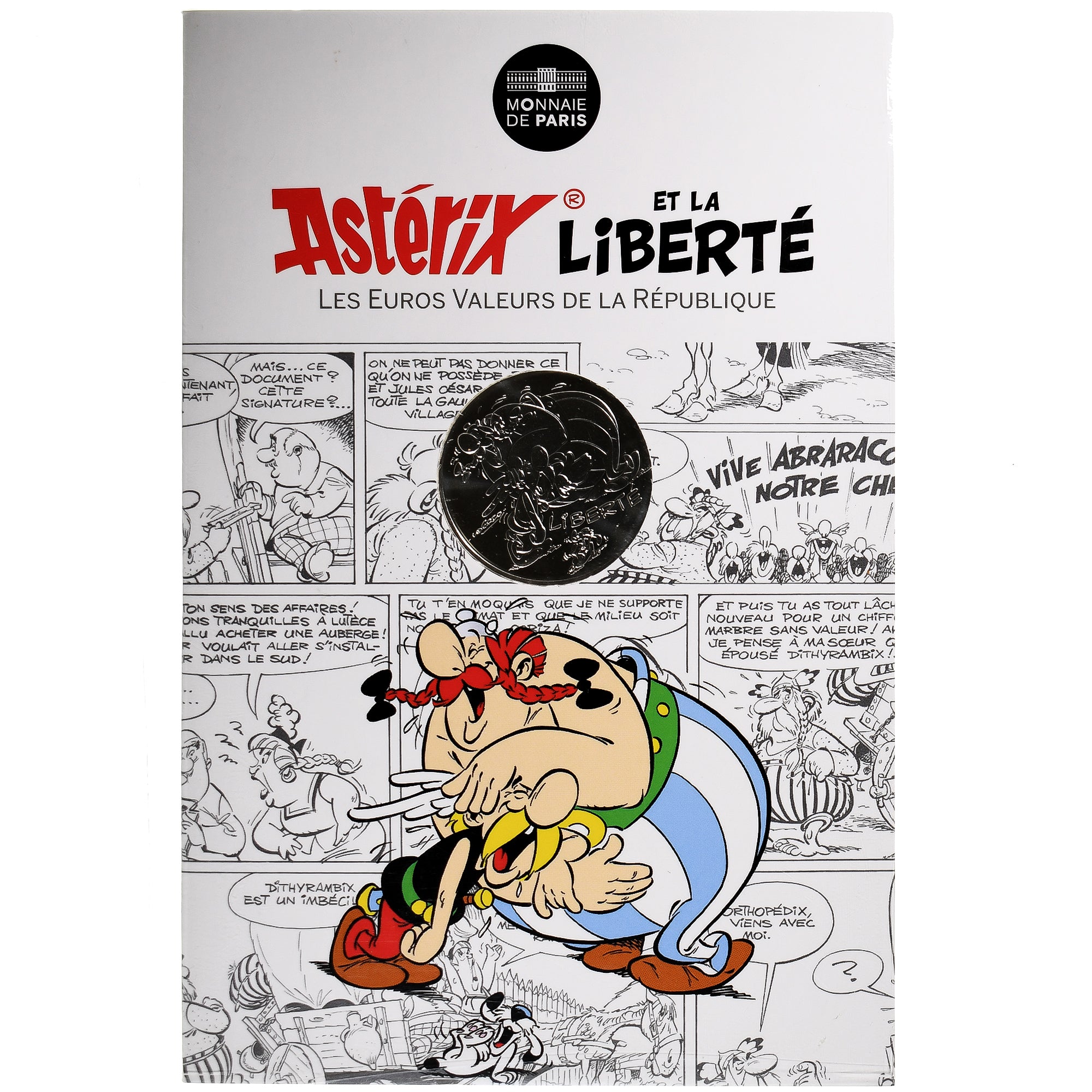Francia, 10 Euro, Astérix Liberté (Cadeau de César), 2015, Monnaie de Paris