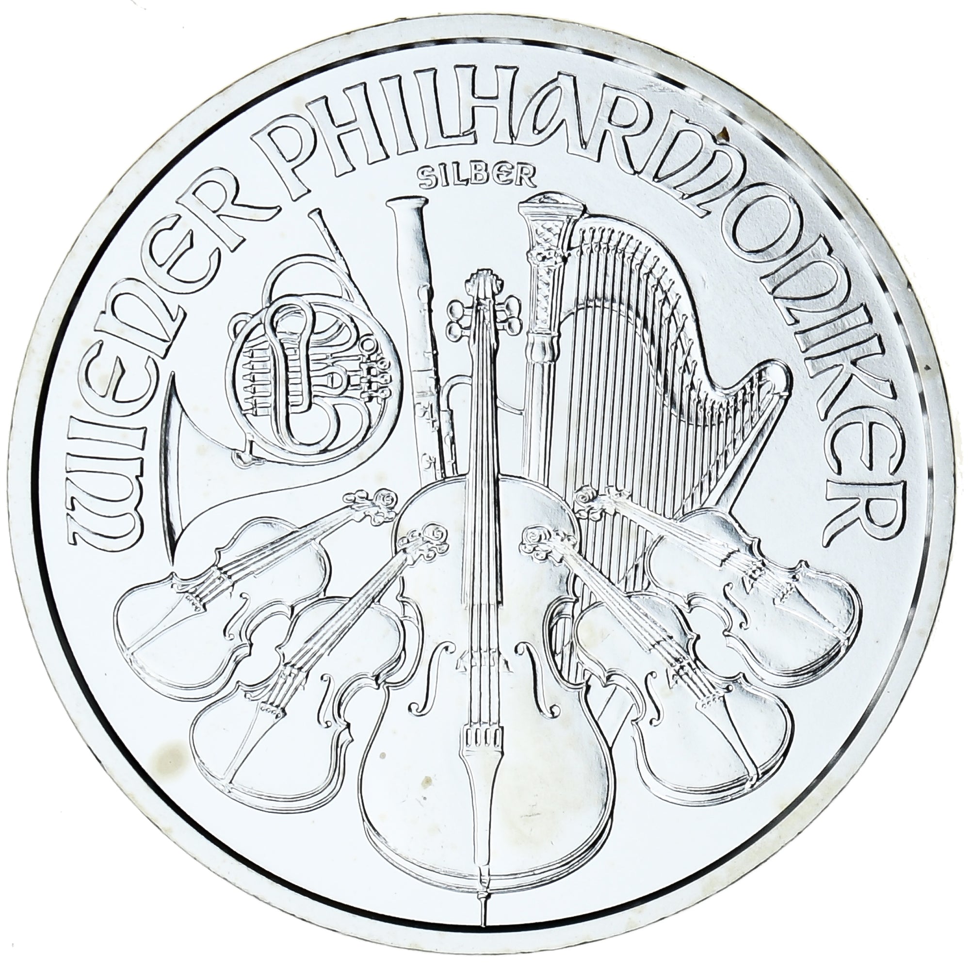 Autriche, 1-1/2 Euro / 1 Oz, Vienna Philharmonic, 2014, SPL+, Argent