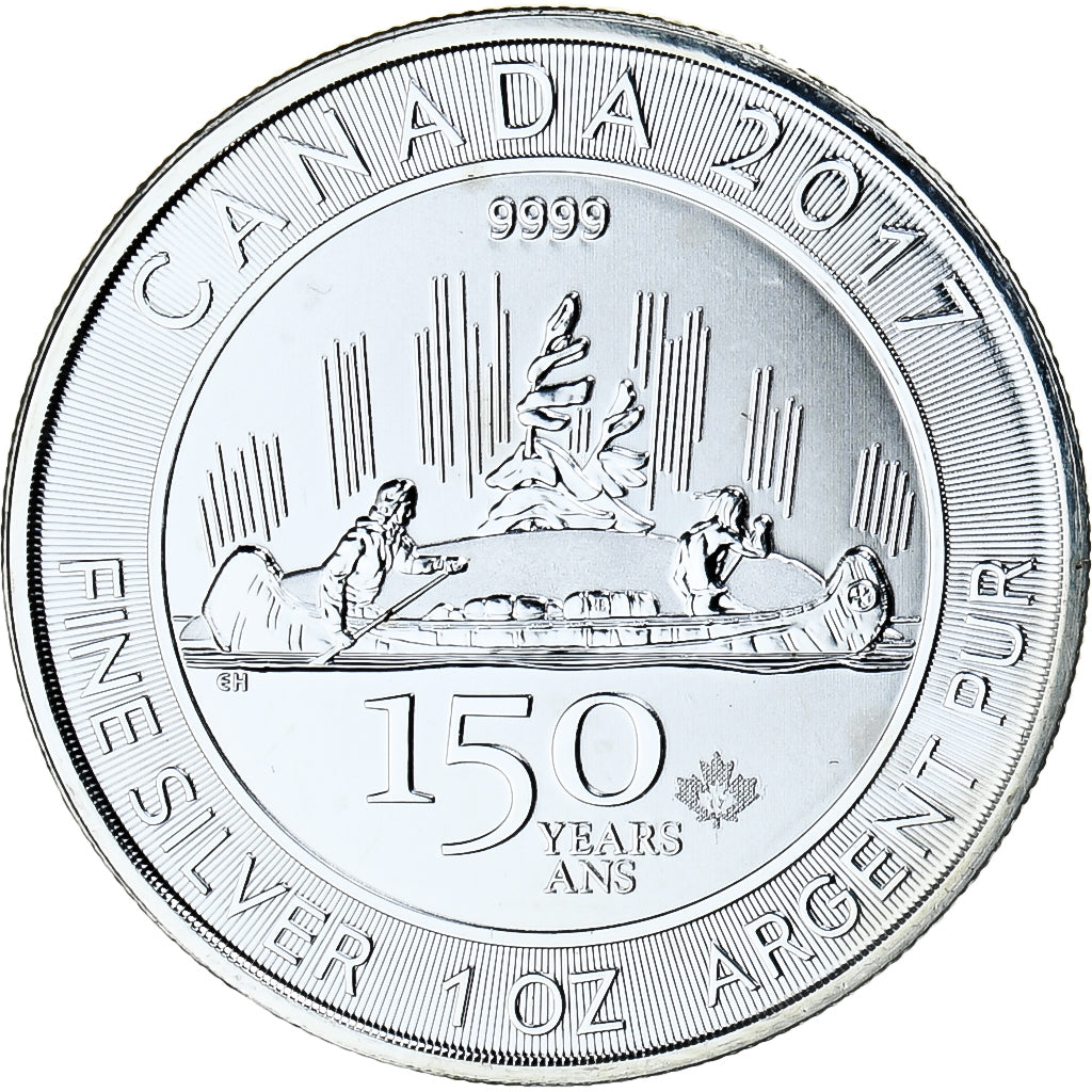 Monnaie, Canada, Elizabeth II, 150 years of Canada, 5 dollars, 1 oz, 2017, SPL+