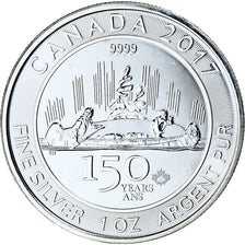 Monnaie, Canada, Elizabeth II, 150 years of Canada, 5 dollars, 1 oz, 2017, SPL+