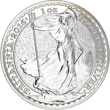 Moneda, Gran Bretaña, Elizabeth II, Britannia, 2 Pounds - 1 Oz, 2016, British