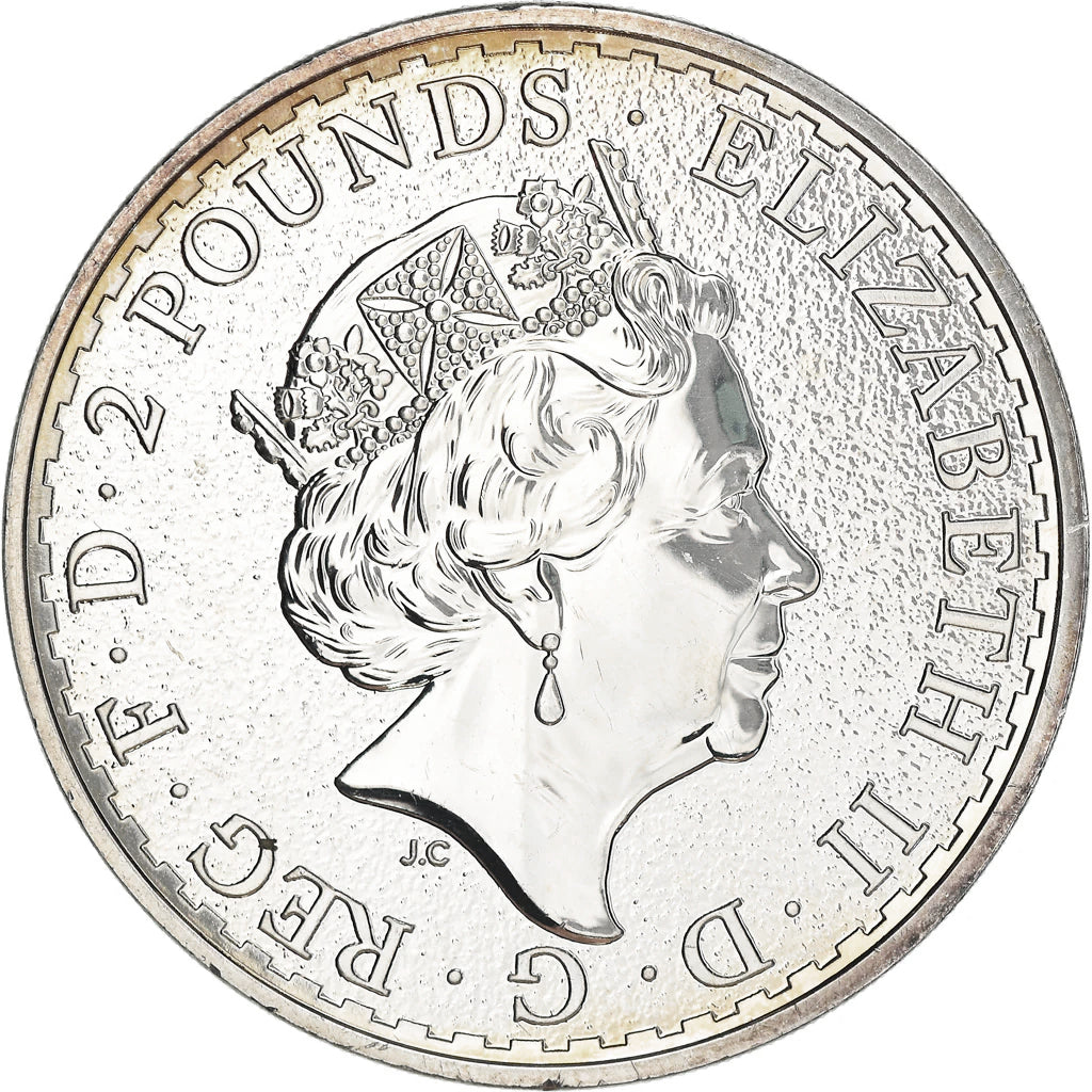 Moneda, Gran Bretaña, Elizabeth II, Britannia, 2 Pounds - 1 Oz, 2016, British