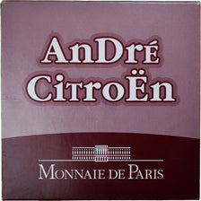 France, 20 Euro, André Citroën, 2008, Monnaie de Paris, Proof / BE, FDC