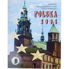 Polen, betaalpenning, Set Euro, Essai-Trial, 2004, STGL