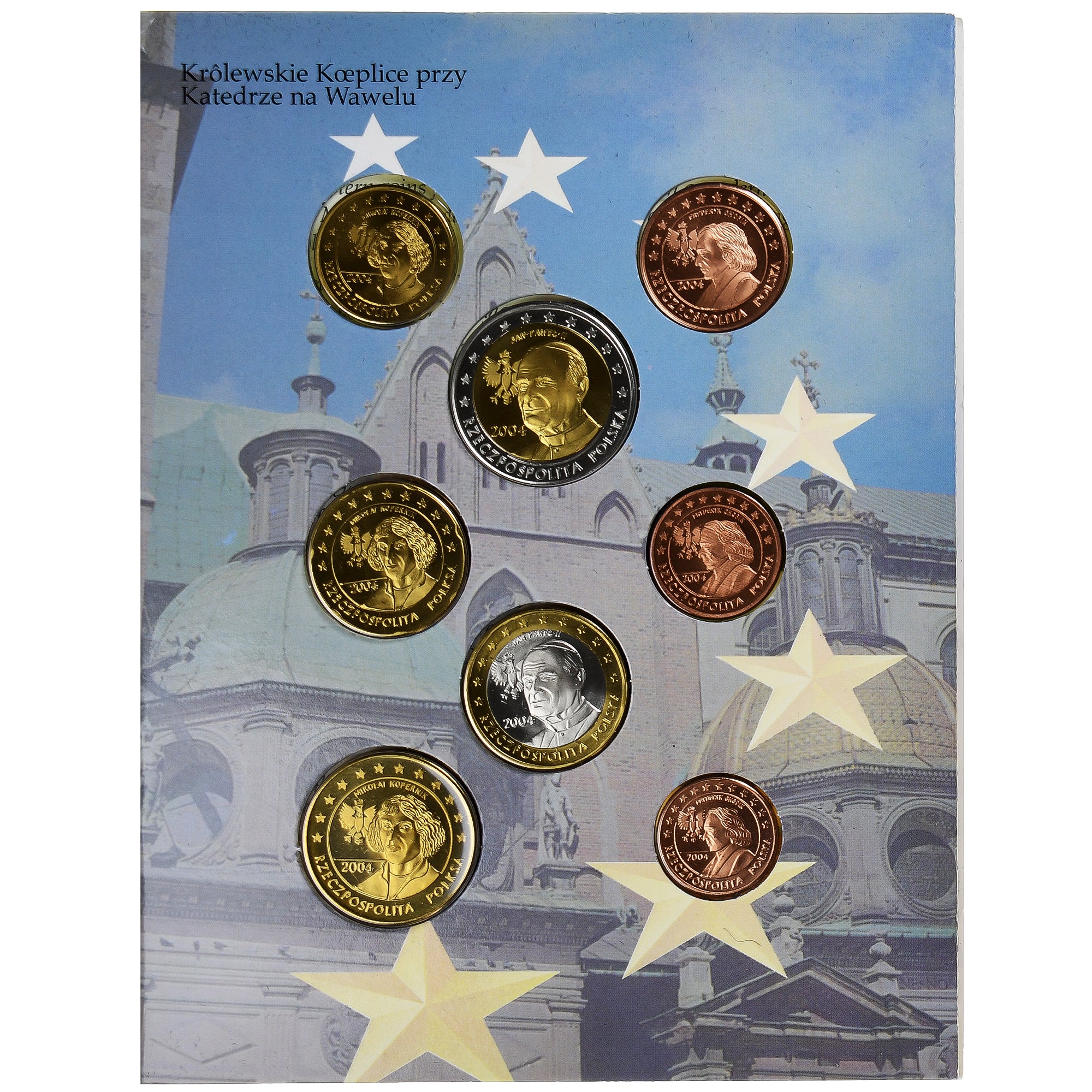 Polen, betaalpenning, Set Euro, Essai-Trial, 2004, STGL