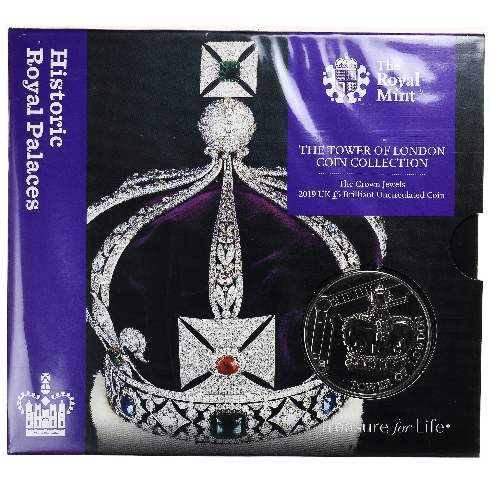 Moneta, Wielka Brytania, Elizabeth II, Tower Of London - The Crown Jewels, 5