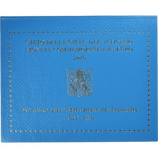 Vatican, Pape François, 2 Euro, 90 ans de la fondation de l'état du Vatican