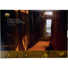 Irlande, 1 Cent to 2 Euro, euro set - Newgrange, 2008, FDC.BU, FDC
