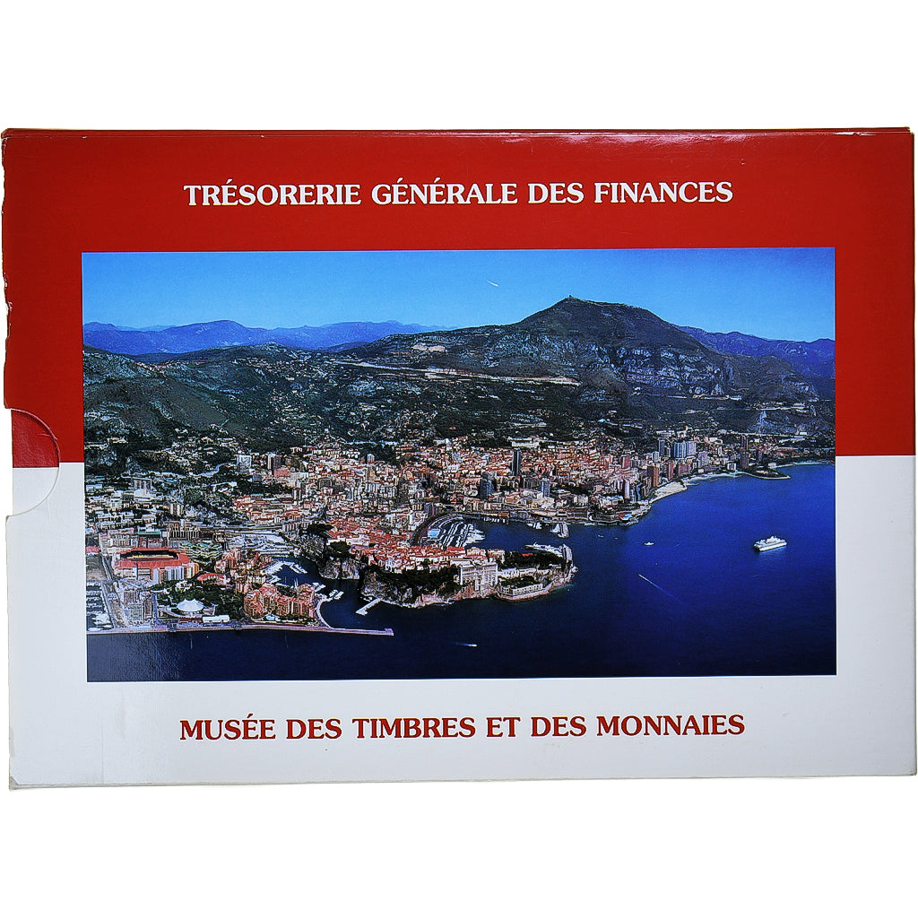 Monaco, Rainier III, Coffret 1c. à 2€, 2002, BU, FDC