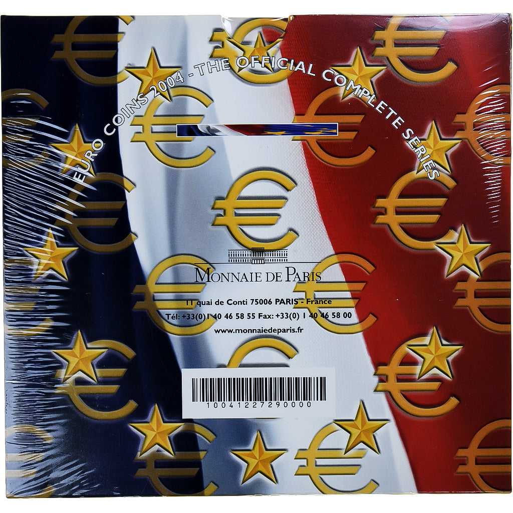 Frankreich, Coffret 1c. à 2€, 2004, Monnaie de Paris, BU, STGL
