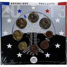 France, Coffret 1c. à 2€, 2013, Monnaie de Paris, BU, FDC