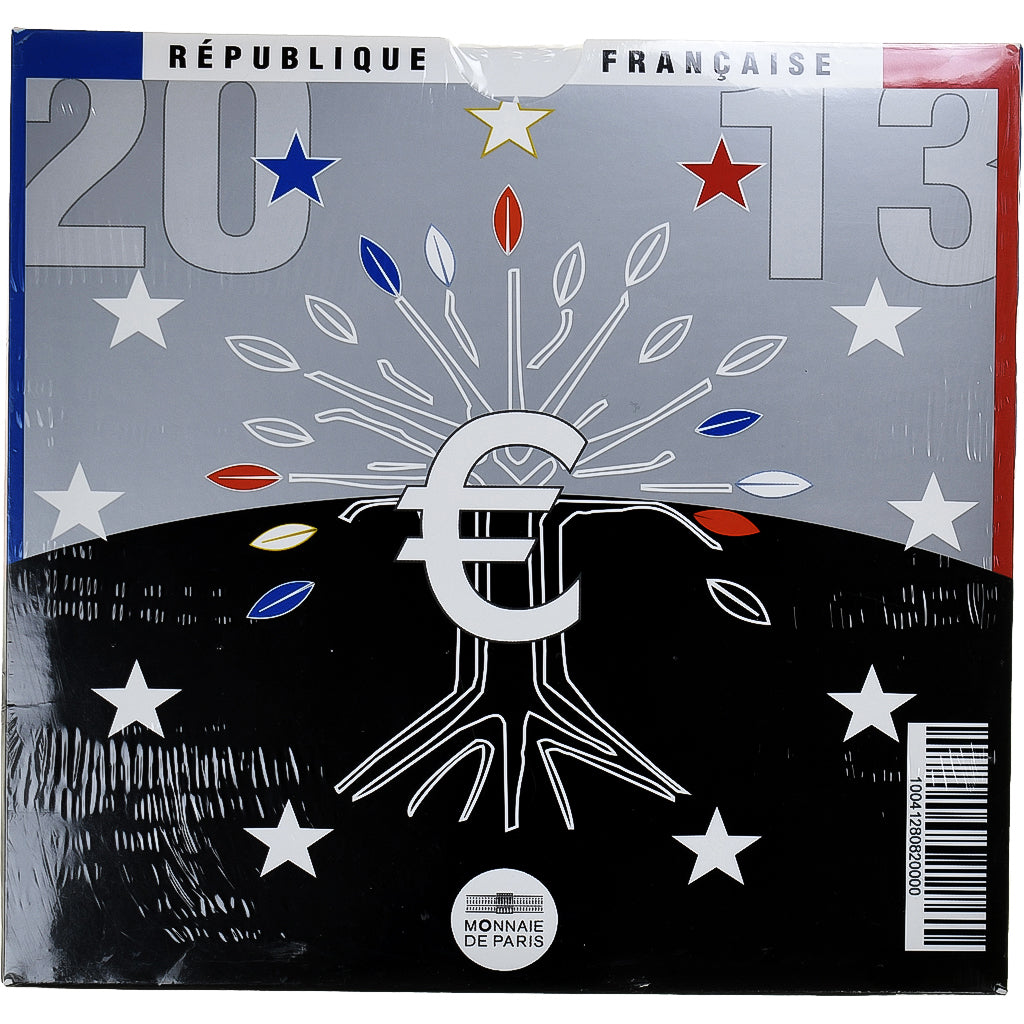 France, Coffret 1c. à 2€, 2013, Monnaie de Paris, BU, FDC