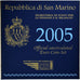 San Marino, Set 1 ct. - 5 Euro, Série Divisionnelle, 2005, Coin Card .BU, FDC