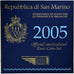 San Marino, Set 1 ct. - 5 Euro, Série Divisionnelle, 2005, Coin Card .BU