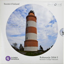 Finnland, Set 1 ct. - 2 Euro + Token, 2014, Vantaa, FDC, STGL
