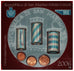 Saint Marin , Set 1 ct., 2 cts. & 5 cts., 2006, Rome, Coin card.FDC, FDC, Cuivre