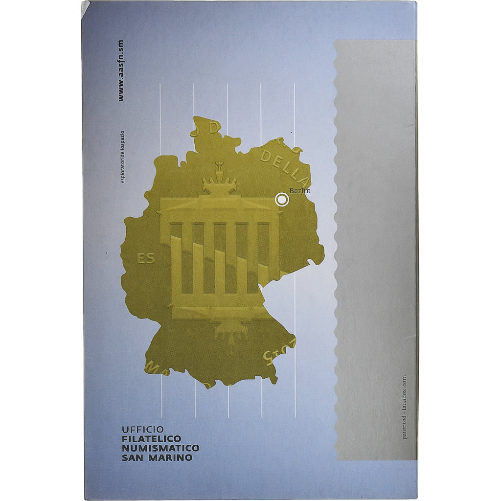 Saint Marin , 2 Euro, 25ème anniversaire de la réunification de l'Allemagne