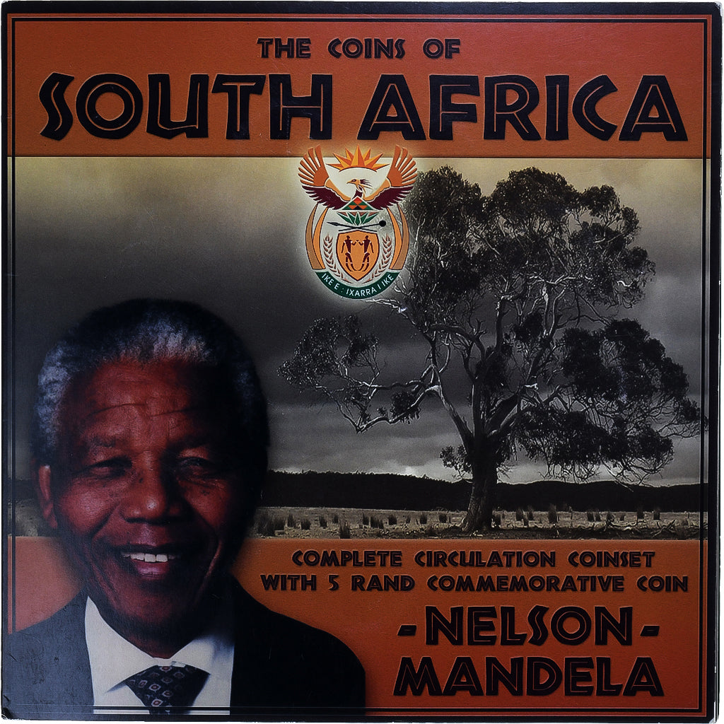 Coin, South Africa, Nelson Mandela, Set 1 Cent - 5 Rand, 2010, MS(65-70)