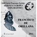 España, 10 Euro, Francisco de Orellana, 2011, Madrid, Proof, FDC, Plata