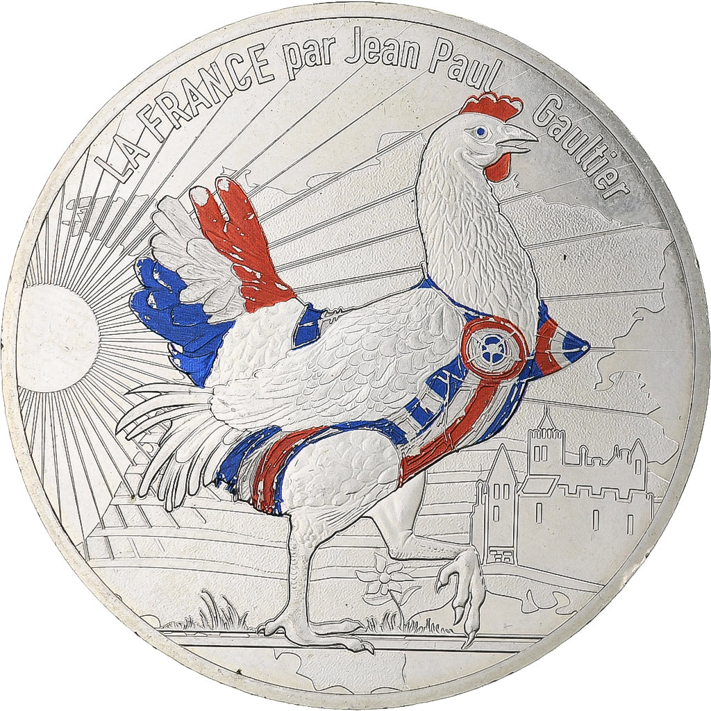 Francia, 50 Euro, Jean-Paul Gaultier - Coq Marinière, 2017, Monnaie de Paris