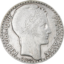 Moneta, Francia, Turin, 10 Francs, 1933, Paris, MB+, Argento, Gadoury:801