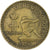 Moneta, Monaco, Louis II, 1 Franc, 1926, Poissy, AU(50-53), Brązal