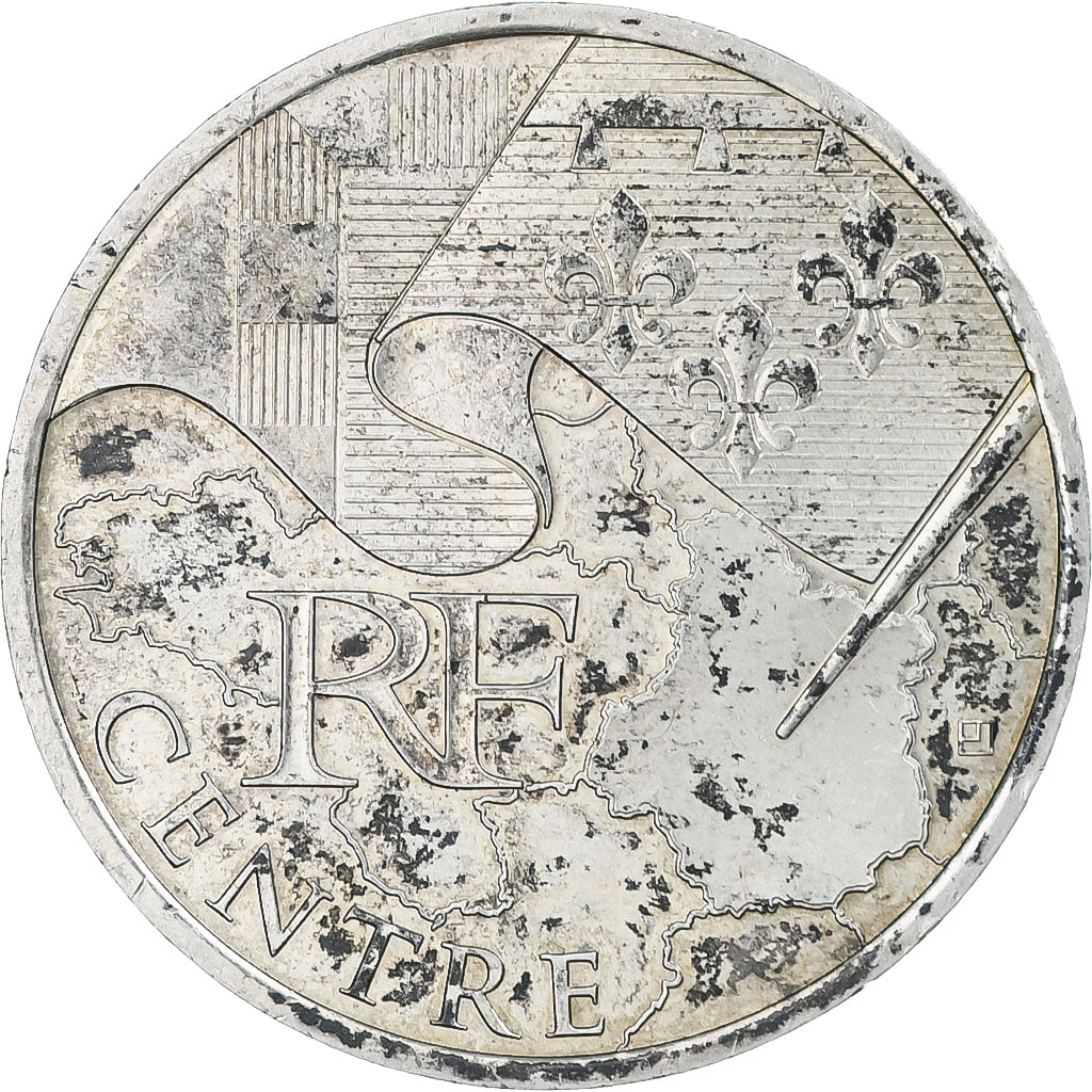 France, 10 Euro, Centre, 2010, Paris, MS(63), Silver