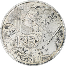 Francia, 10 Euro, Centre, 2010, Paris, SPL, Argento